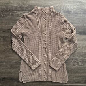 Jeanne Pierre mock neck sweater